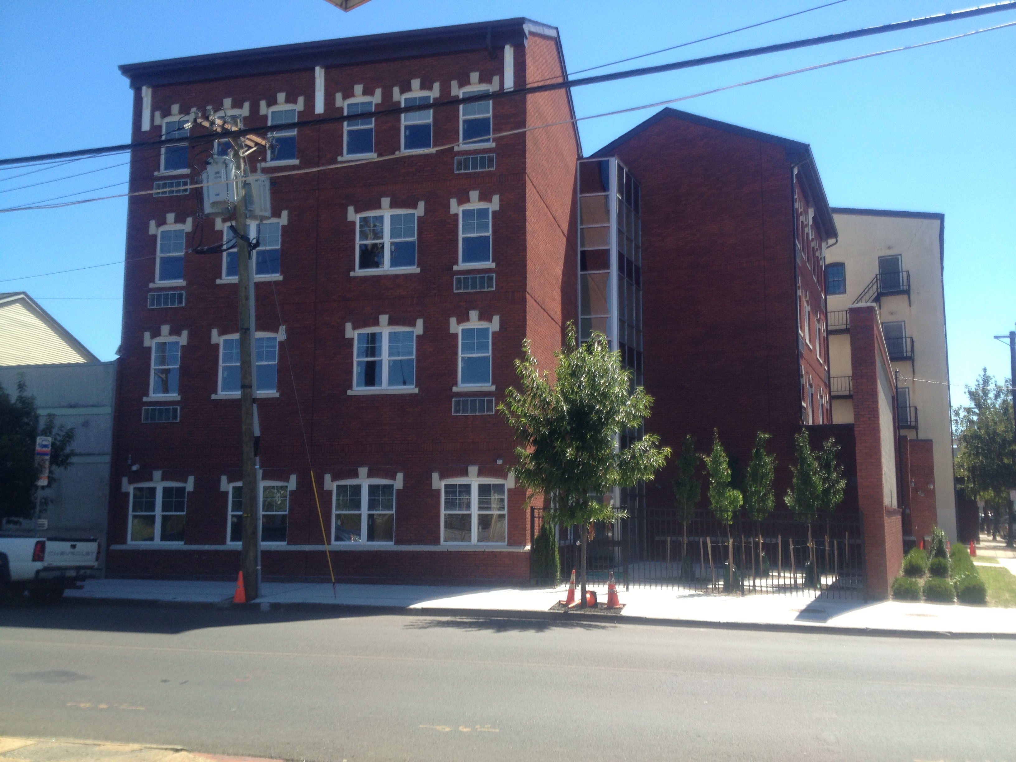 Multifamily building masonry project