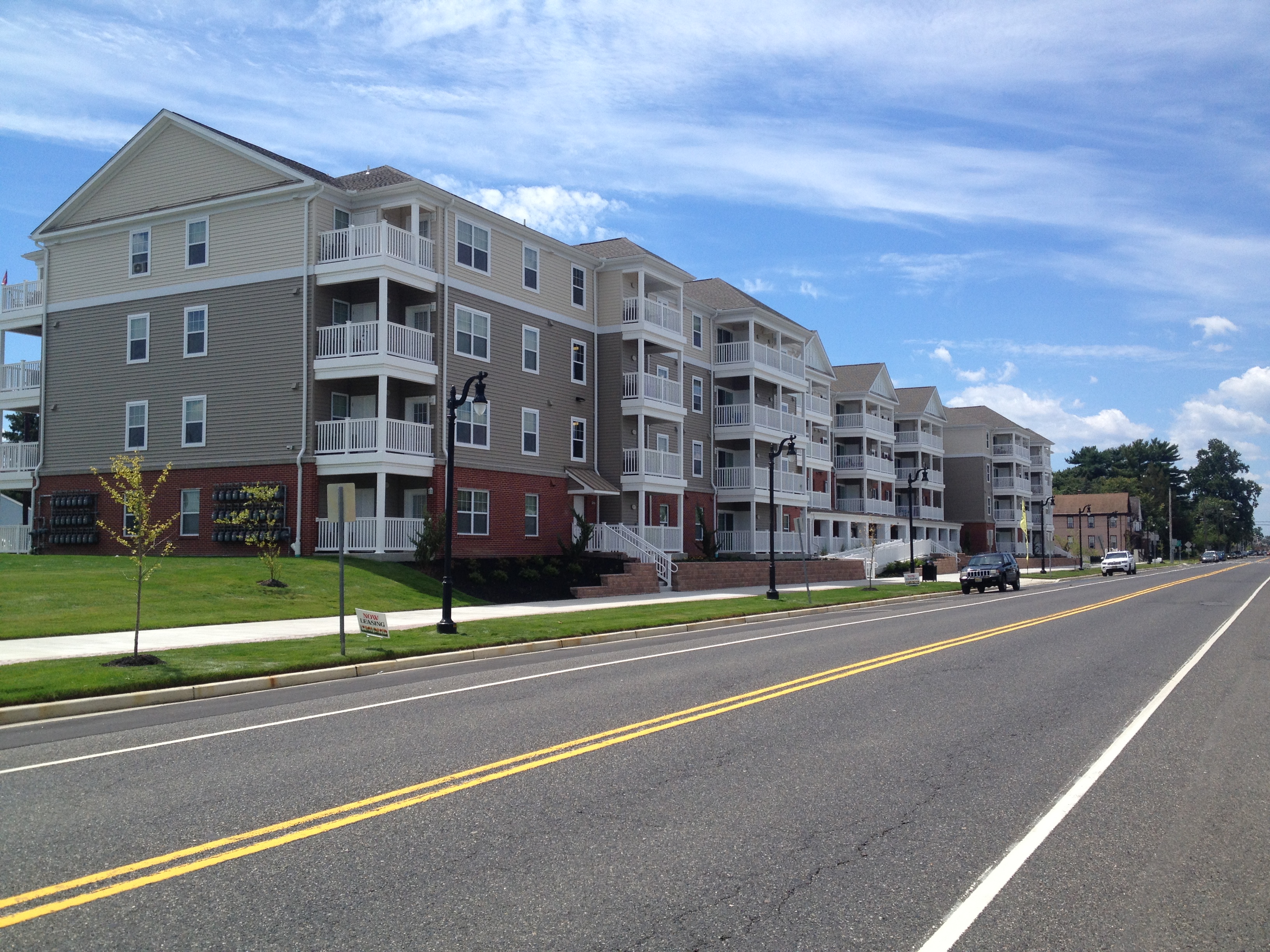 Multifamily building masonry project