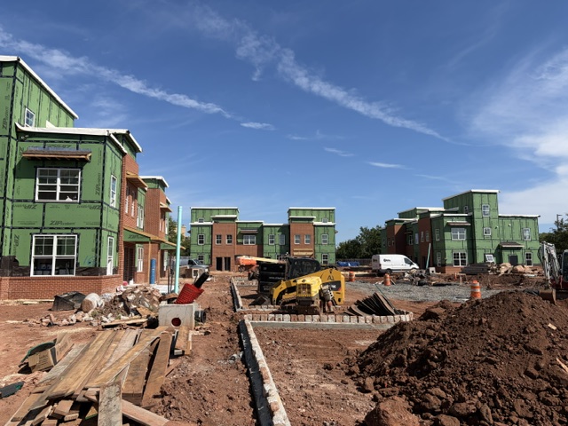 Multifamily building masonry project