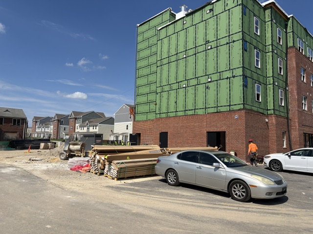 Multifamily building masonry project