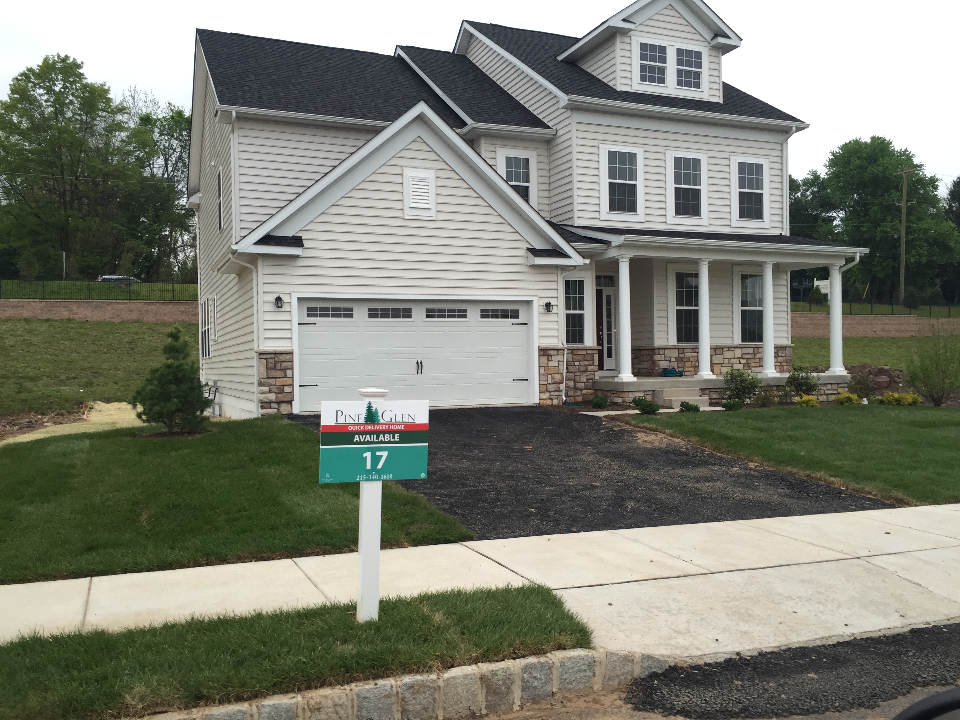 Single family home masonry project